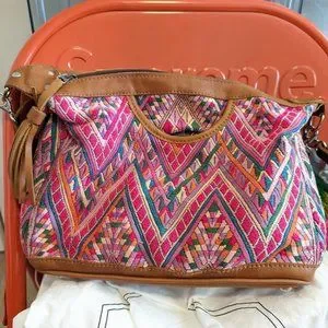 One of a Kind Maria\'s Artisan Shop Convertible Day Bag MARIA main image 3